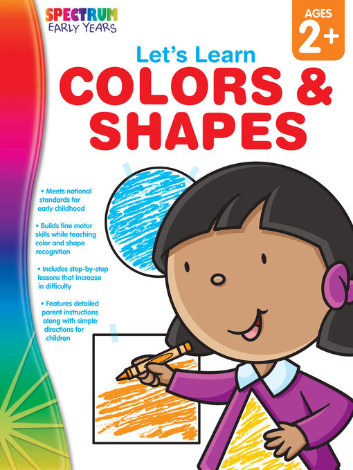 Title details for Let's Learn Colors & Shapes, Grades Toddler - PK by Spectrum - Available